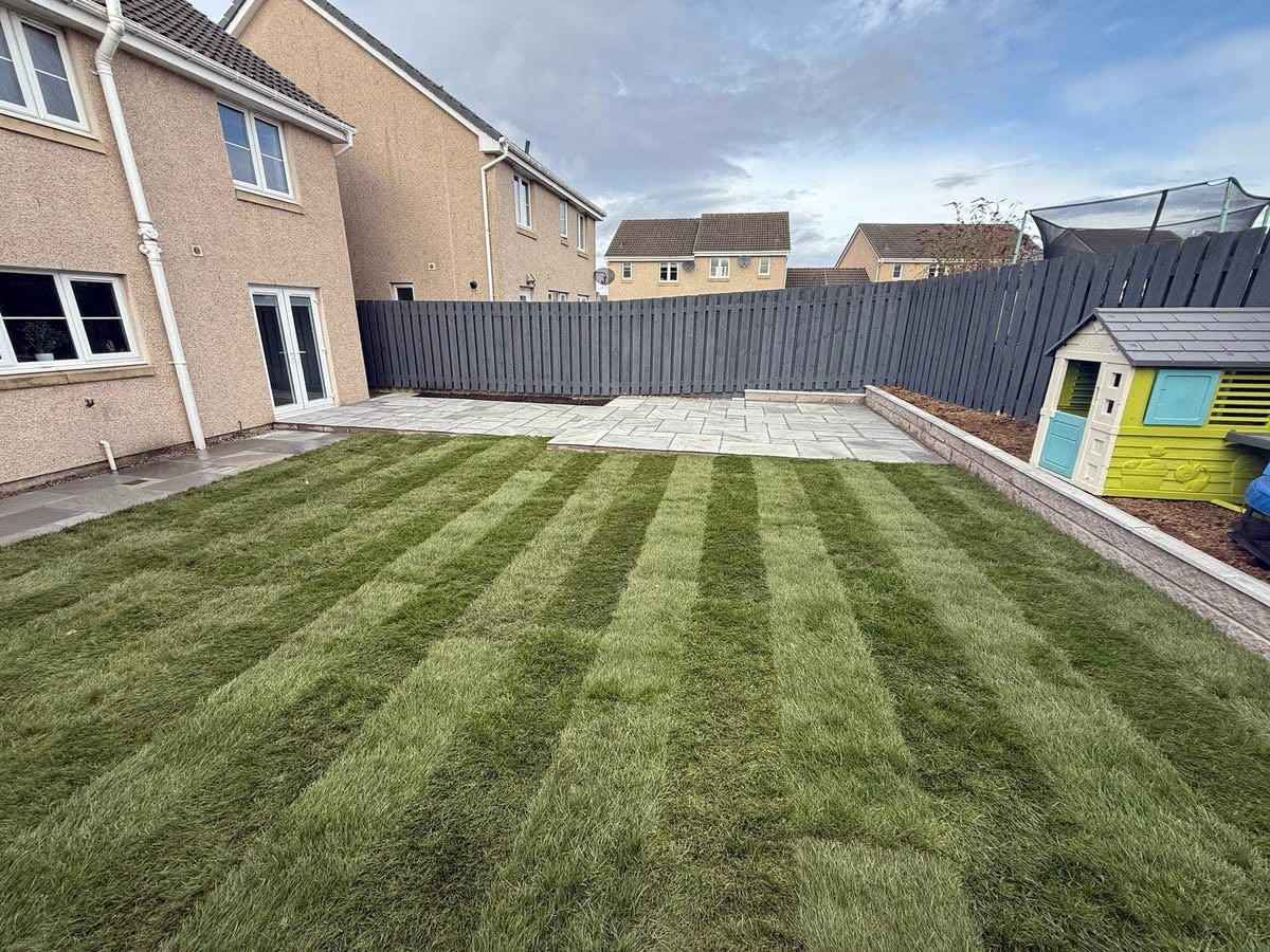 Landscaping project showcase