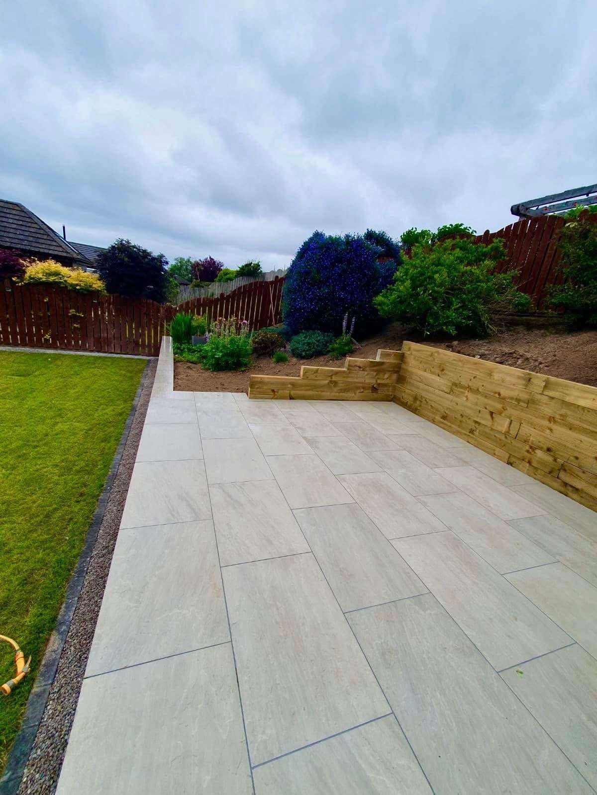 Patio and paving work