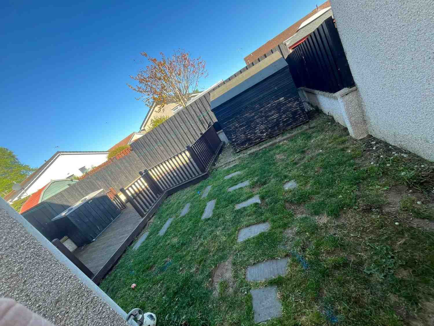 Patio and landscaping project