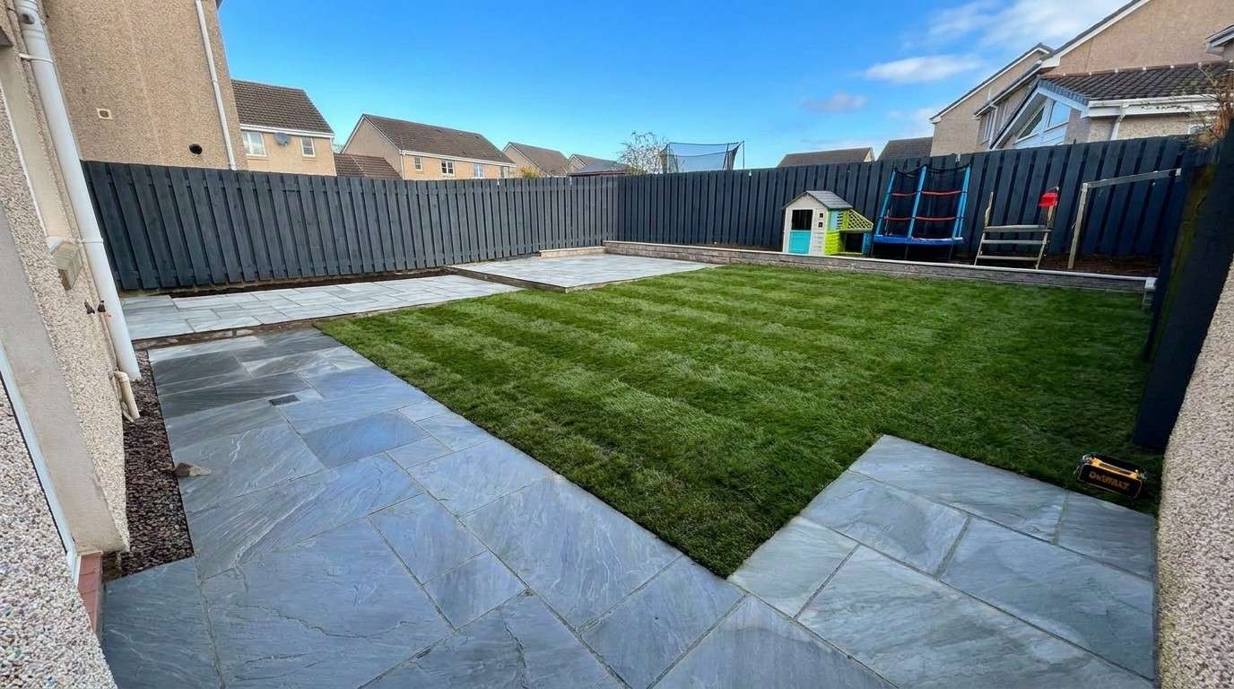 Garden landscaping design and installation