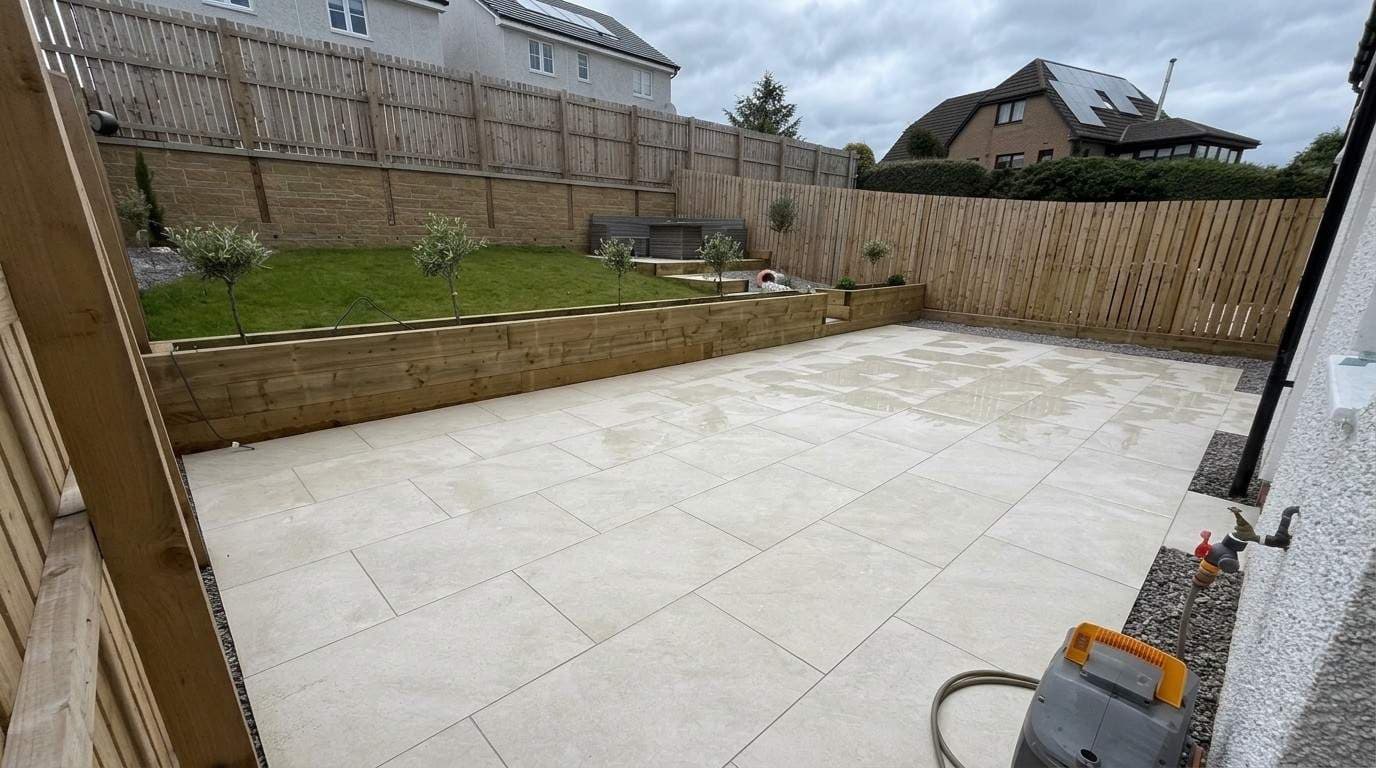 Patio outdoor living space showcase